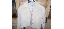 Veste en daim vintage