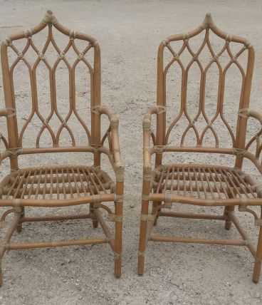 fauteuil en rotin 