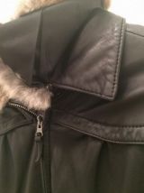 Veste cuir femme Gérard Darel