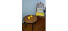 Table basse ou table d'appoint marquete