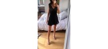 Robe SANDRO noir 