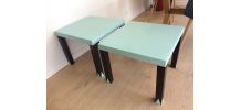 2 petites tables basses