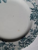 5 assiettes Terre de Fer, Moustiers
