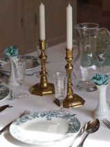 5 assiettes Terre de Fer, Moustiers