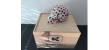 Cranes SKULL NOON porcelaine limoges