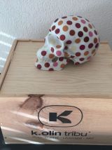Cranes SKULL NOON porcelaine limoges