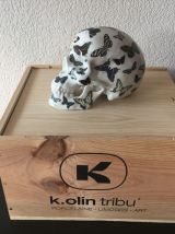 Cranes SKULL NOON porcelaine limoges
