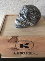 Cranes SKULL NOON porcelaine limoges