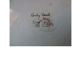 3 assiettes plates coeurs vintages