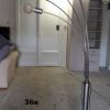 lampadaire chrome 
