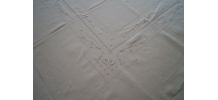 Nappe brodée ancienne