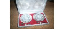 COFFRET ANCIEN SET  A SEL ET POIVRE ANNEES 1940