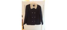 Manteau Fille Galeries Lafayette 14 Ans Bleu marine