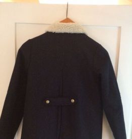 Manteau Fille Galeries Lafayette 14 Ans Bleu marine