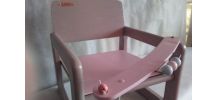 chaise poupée en bois