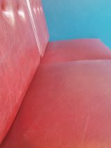Paire de 2 banquettes de bistrot
