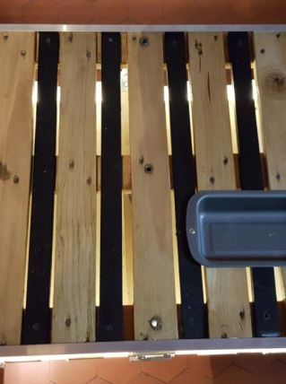 Table basse palettes + led