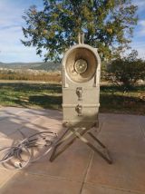 Ancien projecteur style manufacture avec petit compartiment 