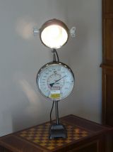 lampe de divers éléments vintage et industriel
