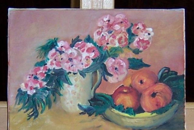 Tableau - Huile sur toile.