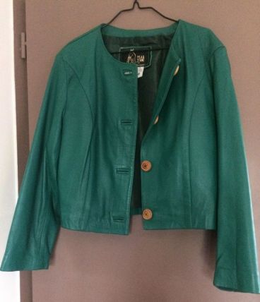 Veste en cuir