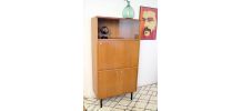 Secrétaire bureau vintage années 60 style Pierre Guariche