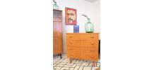 Commode vintage des années 60/70 pieds compas