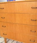 Commode vintage des années 60/70 pieds compas