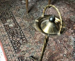 cendrier en bronze et laiton