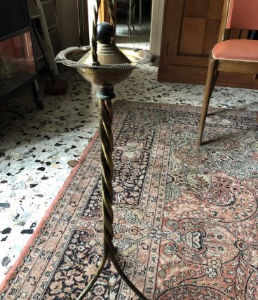 cendrier en bronze et laiton