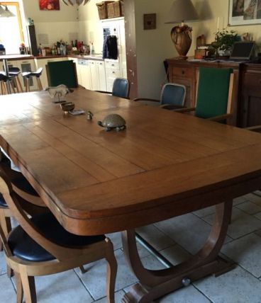 Table chêne XXL