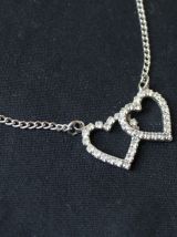 collier et bague coeur