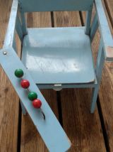 chaise pot ancienne années 50