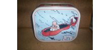 GROSSE BOITE METAL COLLECTION TINTIN le petit vingtième 