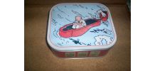 GROSSE BOITE METAL COLLECTION TINTIN le petit vingtième 