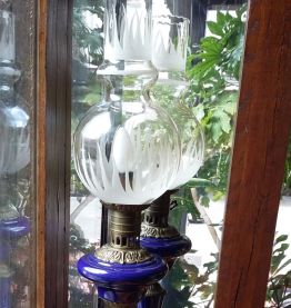 2 lampes à petrole Napoléon
