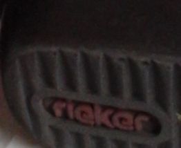 Bottines Riecker marron foncé 