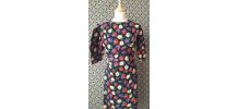 Magnifique robe vintage à fleurs marque Ungaro