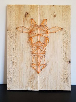 Panneau Décoratif Girafe 