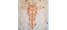 Panneau Décoratif Girafe 
