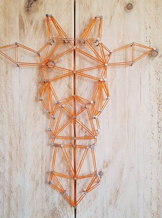 Panneau Décoratif Girafe 