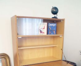 Secrétaire bureau vintage années 60 style scandinave