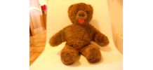 OURS BONNE NUIT LES PETITS PELUCHE 43 CM TBE
