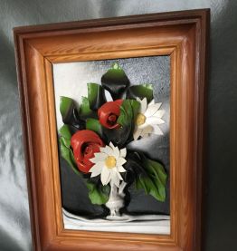 Tableau en relief représentant