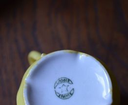 Service café Limoges couleur Jaune