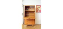 Secrétaire bureau vintage années 60 style scandinave