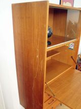 Secrétaire bureau vintage années 60 style scandinave