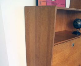 Secrétaire bureau vintage style scandinave années 50 