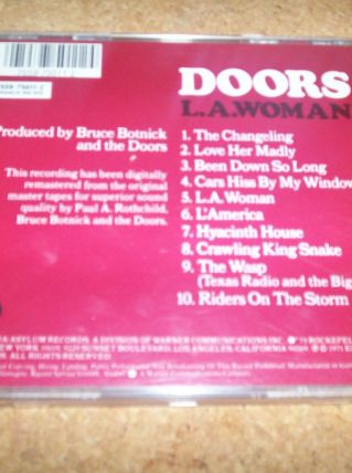 CD L.A.WOMAN jim morison THE DOORS 