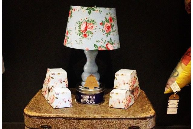 lampe boite a thé 